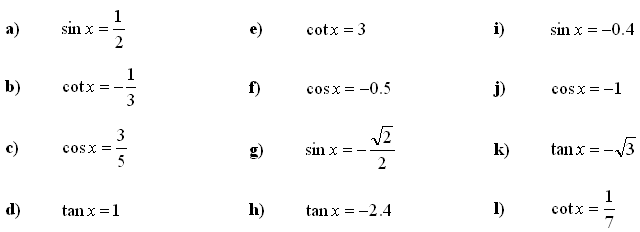 funksionet trigonometrike - ushtrimi 2